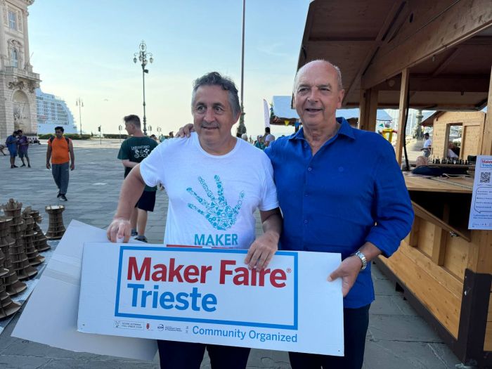 “Maker Faire Trieste”, il riconoscimento del sindaco Dipiazza al ricercatore di ICTP Enrique Canessa
