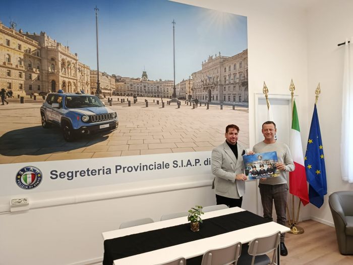 Binomio sicurezza–informazione, incontro a Trieste tra la redazione di Trieste Cafe e il SIAP