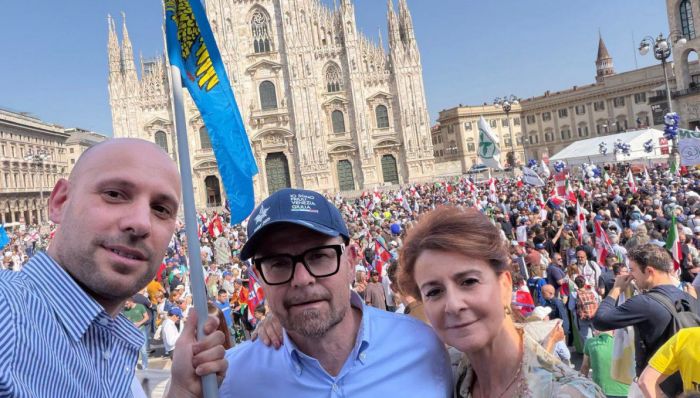 Circa 400 dal Friuli Venezia Giulia a Milano: forte partecipazione alla manifestazione della Lega