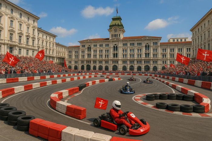 Trieste, la proposta che infiamma i social: “Un Gran Premio in piazza Unità”