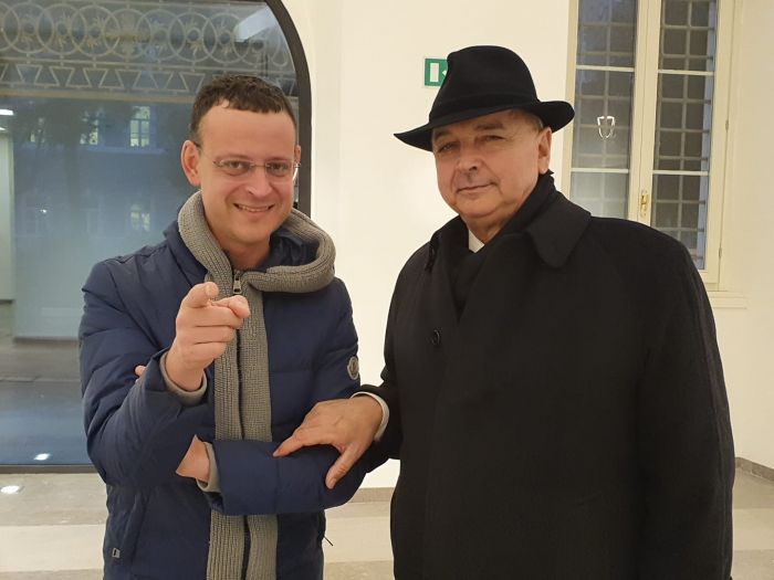 Dipiazza fa gli auguri al direttore: "Grazie per l'immagine straordinaria che hai dato alla città" (VIDEO)