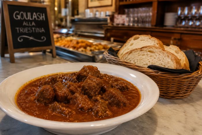 Goulash alla triestina, il sapore storico che continua a conquistare la città