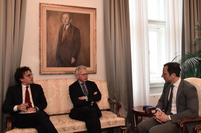 Rel. internazionali: Fedriga incontra l'ambasciatore tedesco in Italia