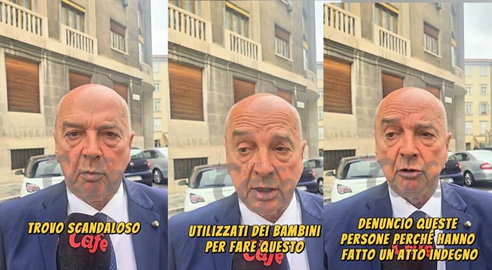 Dipiazza furioso sul caso dei bambini in piazza Libertà: “Atto indegno, pronto a denunciare” (VIDEO)