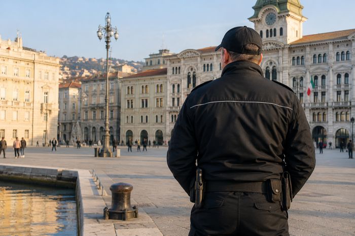 Guardie giurate e stipendi bassi a Trieste: “Responsabilità enormi e paghe insufficienti” (VIDEO)