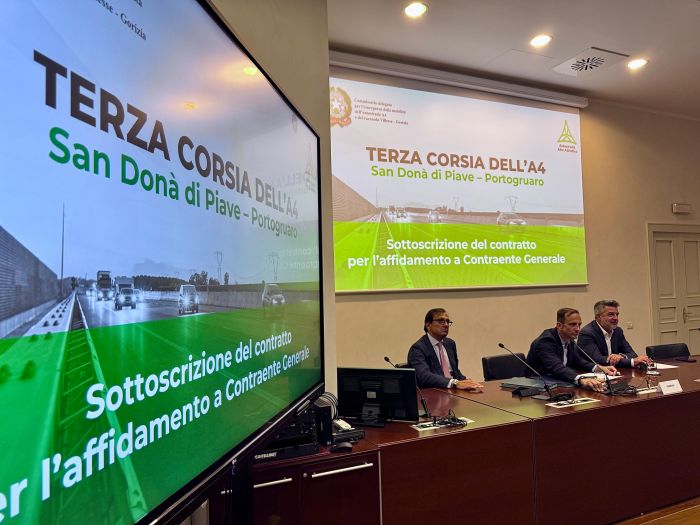 Terza corsia A4: Fedriga, affidati i lavori San Donà-Portogruaro