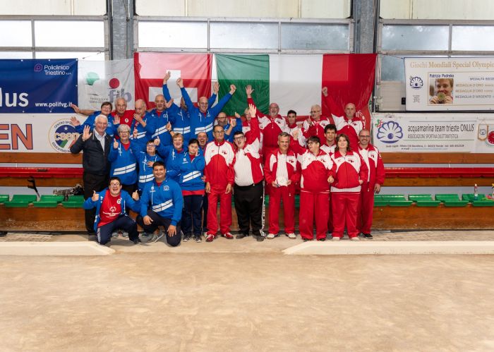 Bocce paralimpiche, a Trieste successo per l'amichevole delle Rappresentative CSEN ITALIA - FSB SVIZZERA