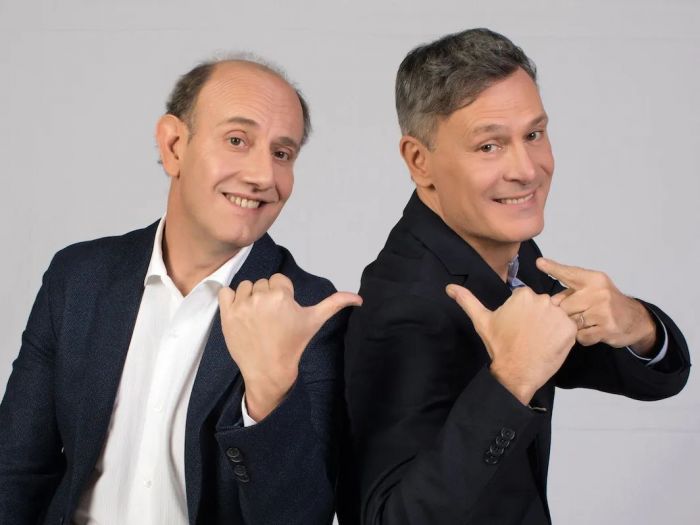 Ale e Franz al Perla, una serata di risate per il 31° anniversario