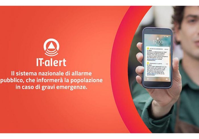 IT-alert, martedì i triestini potranno ricevere un sms che è in corso la sperimentazione 