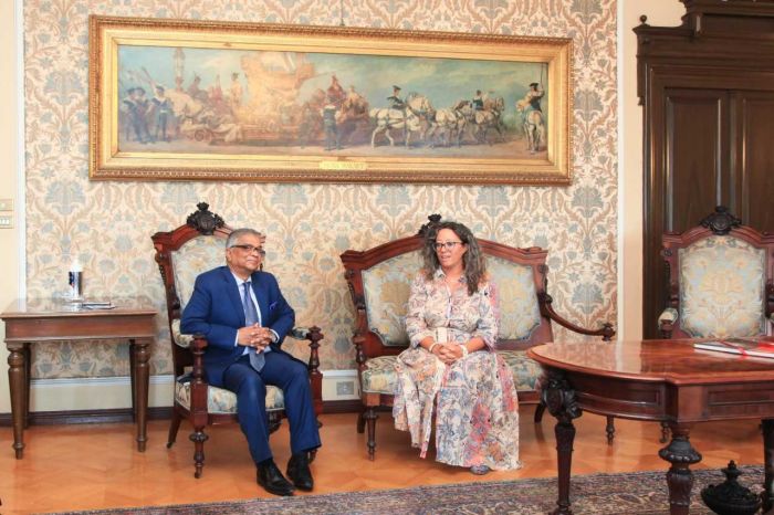 Il Vicesindaco Serena Tonel ha ricevuto in Municipio l'ambasciatore del Bangladesh Shameem Ahsan