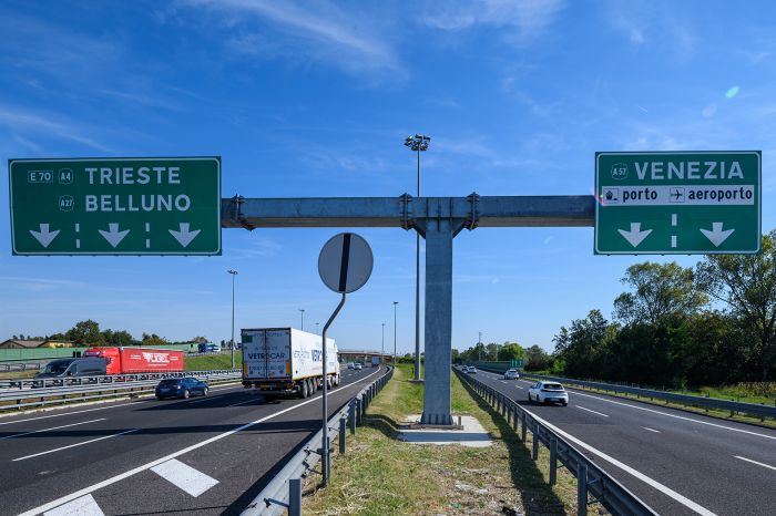 Passante di Mestre chiuso nel fine settimana in direzione Trieste 