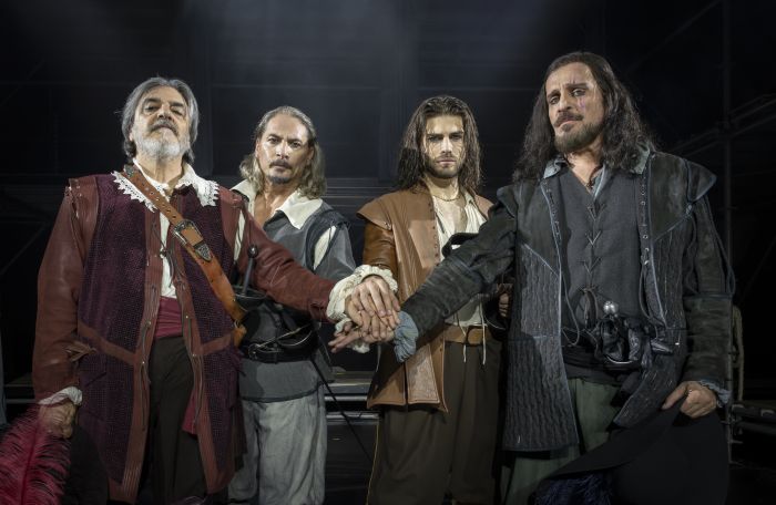 "I Tre Moschettieri-Opera Pop" approdano sul palco del Rossetti con le musiche di Giò Di Tonno