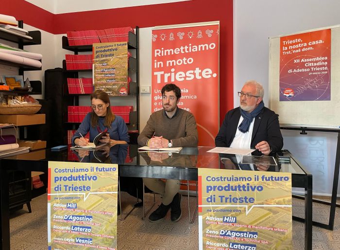 Adesso Trieste presenta iniziative per il futuro industriale della città