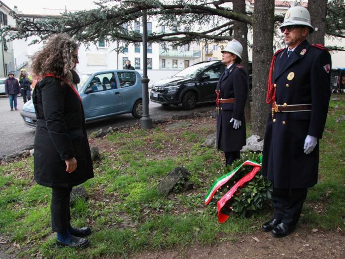 Ricordato nel parco della rimembranza il 79° anniversario della morte di Eugenio Curiel