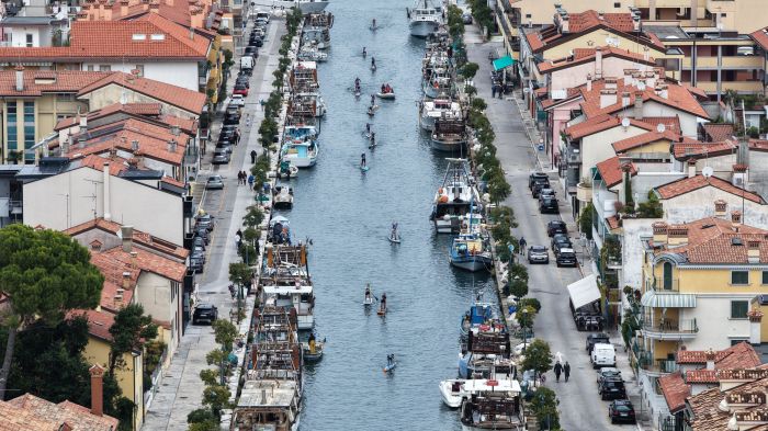 Barcolana: meteo perfetto a Grado, record di iscritti del SUP. a Trieste assegnati titoli europei para sailing
