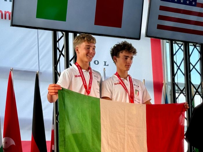 Vela, i giovanissimi triestini Giuseppe Montesano e Enrico  Coslovich Campioni Mondiali Under 17!
