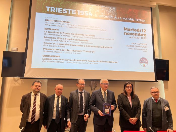 "Trieste. FDI, Grazie all’amor patrio dei triestini la città è tornata italiana"