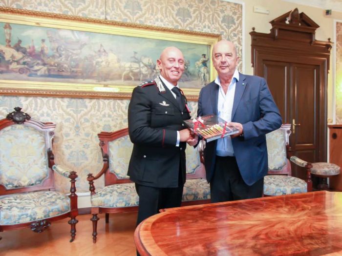 Il Tenente Colonnello dei Carabinieri Giorgio Feola lascia Trieste