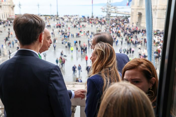 Sindaco ha ricevuto delegazione dei Circoli Giuliani nel Mondo alla presenza di politici nazionali