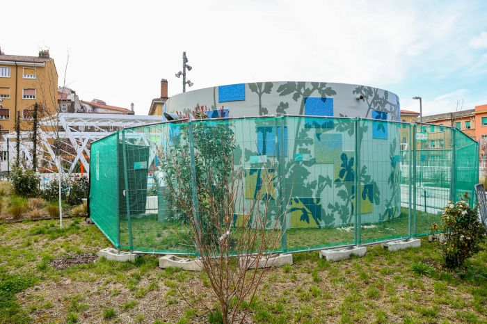 Ex caserma di Roiano, nuovo murales mosaico visibile a tutti dal 16 marzo 