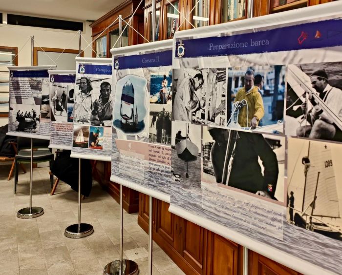 Inaugurazione della mostra dedicata all'ammiraglio Agostino Straulino