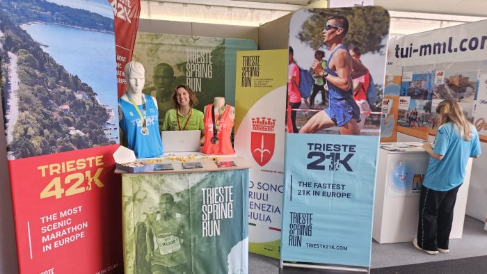 Trieste Spring Run all'Expo Village della maratona di Roma