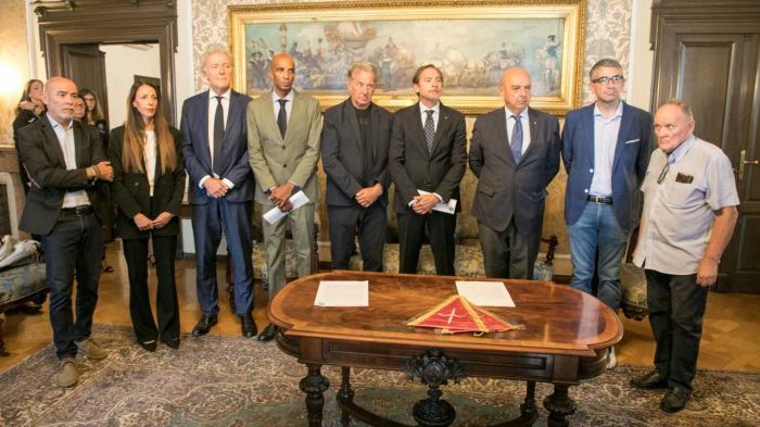 Il Sindaco Roberto Dipiazza ha presentato l' “International Road Race Running match u23 10k” in programma il 15 Ottobre 