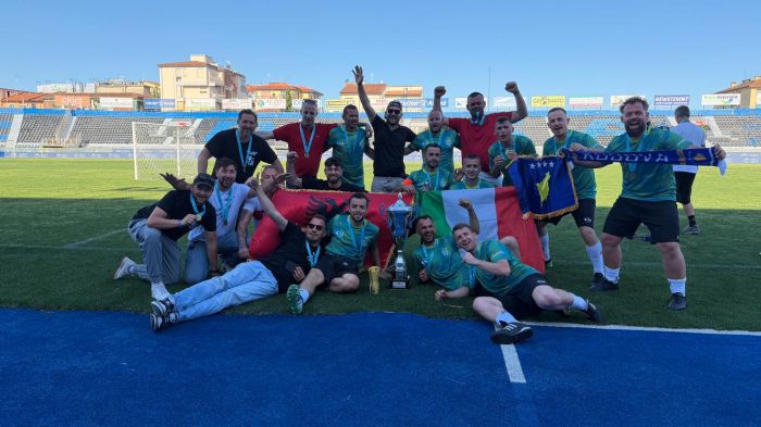 Trieste trionfa: campioni d’Italia nel calcio a 7