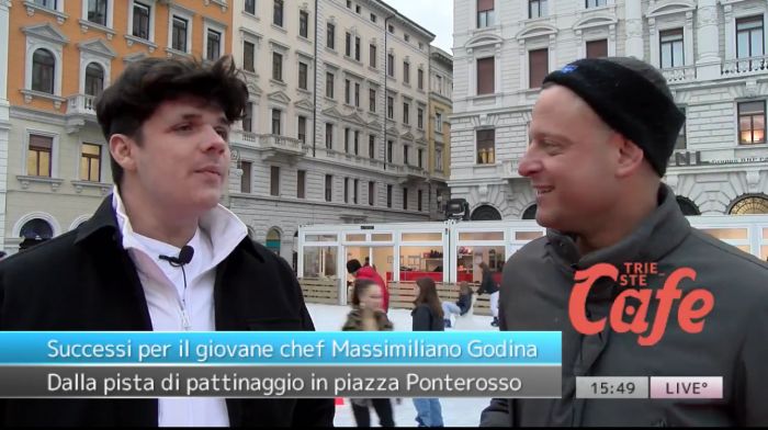 Massimiliano Godina: il giovane chef Triestino che sta conquistando il mondo della cucina (VIDEO-INTERVISTA)