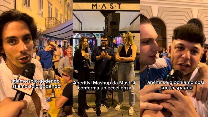 Serata Mashup al Mast: gioia e tripudio per la vittoria azzurra (VIDEO)