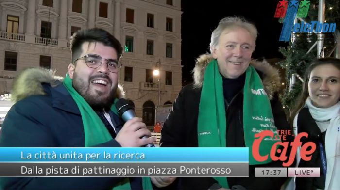 Maratona Telethon a Trieste: l'Assessore Tognolli e il Questore Ostuni in prima linea per la ricerca (VIDEO-INTERVISTA)