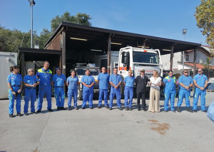 Il Gruppo Volontari Comunali di Protezione Civile celebra 40 anni di storia, festa a Santa Croce