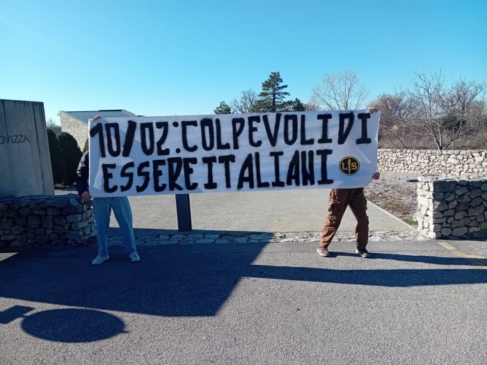 "Sfregio a Basovizza, offesa alla memoria del popolo italiano"