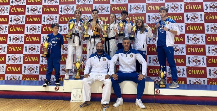 Trionfo triestino al Mondiale Kyokushinkai in Cina, l’Audace Karate sul podio internazionale!! Valanga triestina