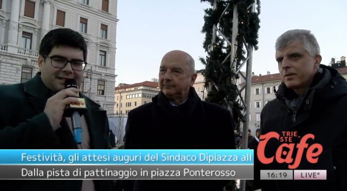 Il sindaco Dipiazza condivide gli auguri e i progetti per la città (VIDEO-INTERVISTA)