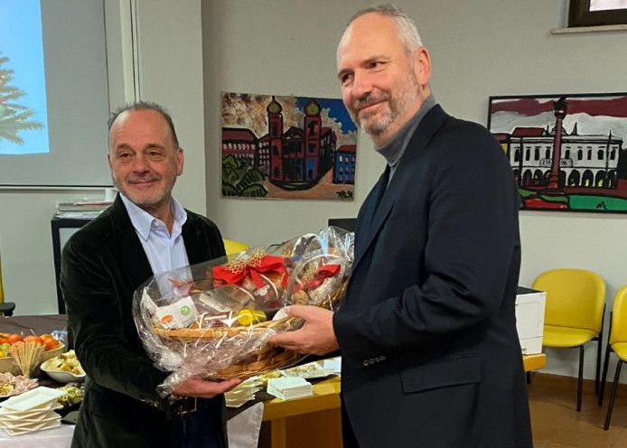 Scambio auguri tra l’Ospedale di Gorizia e l’Ospedale di Šempeter Splošna bolnišnica