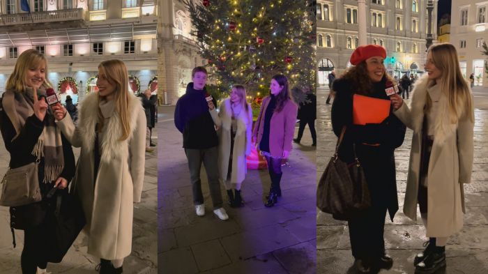 “Avete già fatto l’albero di Natale?”, ecco cosa hanno risposto i triestini ( VIDEO-SERVIZIO)
