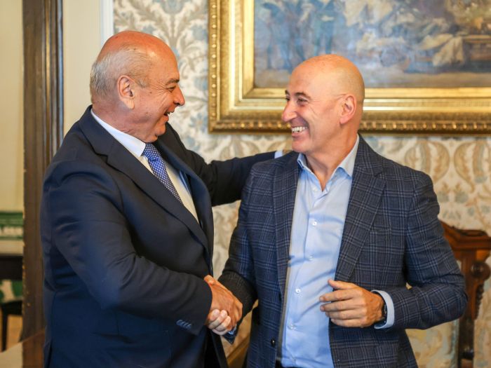 Dipiazza incontra Paolo Rosso: elogio pubblico all’eccellenza triestina nel settore edilizio