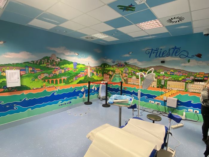 “Abbiamo un sogno”: inaugurato all’Ospedale Maggiore il murales che unisce arte, cura e umanità