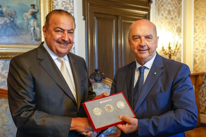 Lo sceicco del Bahrain, Rashid Al Khalifa, ricevuto da sindaco Roberto DiPiazza: “Trieste, protagonista internazionale”