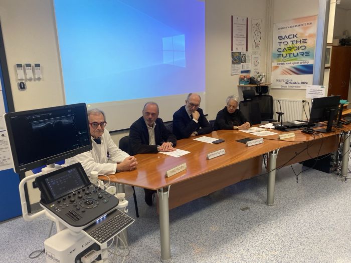 Reumatologia Cattinara, nuova piattaforma ecografica acquistata grazie a Fondazione CRTrieste