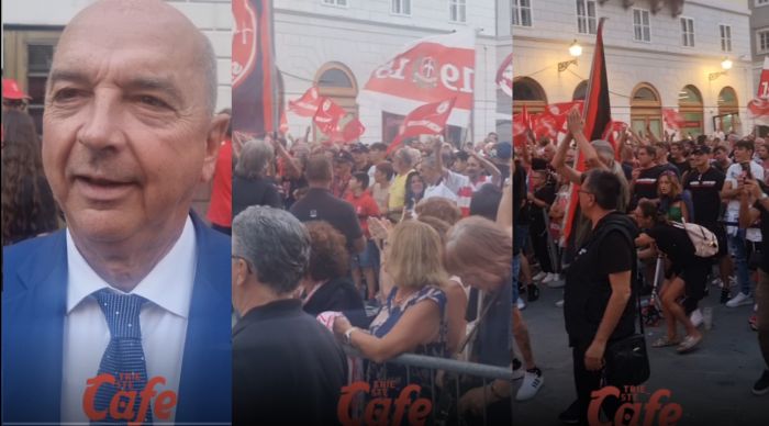 Sindaco Dipiazza alla presentazione della Triestina: "Quest’anno sento che sarà una grande annata!!" (VIDEO-SERVIZIO)