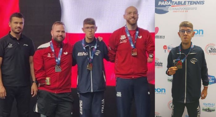 Tennistavolo, Matteo Parenzan DA URLO! Vince l'Europeo, torna 1 al Mondo e si qualifica a Paralimpiadi! 
