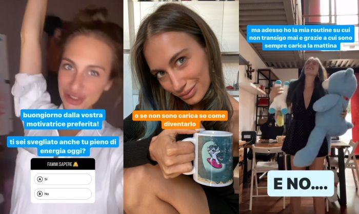 Nikita oggi domanda ai followers: "Vi siete svegliati anche voi pieni di energia??"