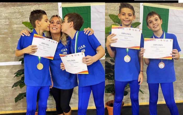 Pattinaggio, il giovanissimo triestino  Nicolò Maddaleni si è laureato Campione Italiano nella Solo Dance!