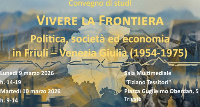 Convegno Irsrec “Vivere la frontiera”: venerdì 6 marzo presentazione a Trieste