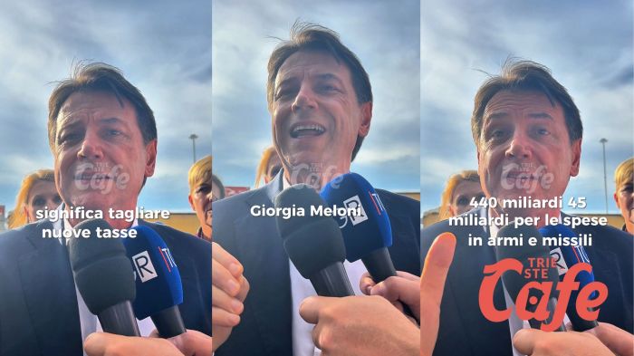 Conte a Trieste: “Meloni ha tradito il mandato degli italiani. È un disastro per l’Italia”