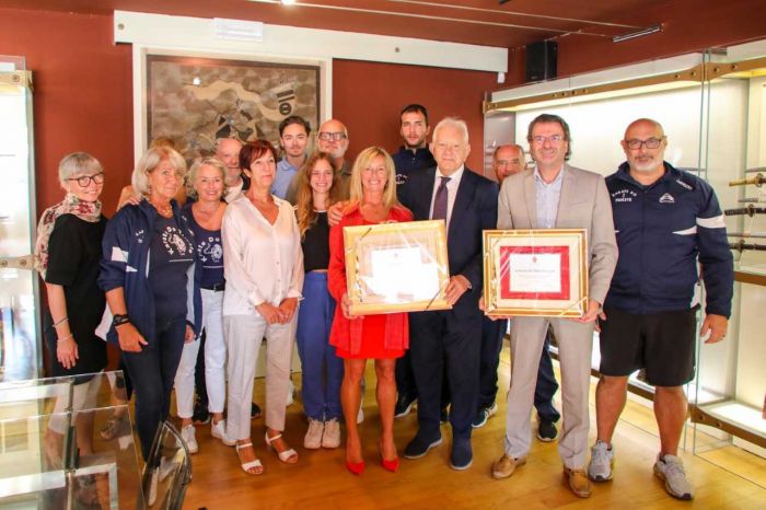L'assessore Giorgio Rossi ha premiato a società Karate Do Trieste, entusiasmo e felicità collettiva 
