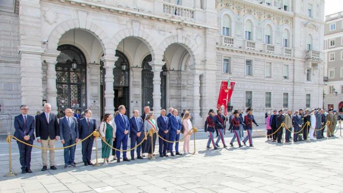 Celebrata la “giornata della liberazione della città di Trieste dall'occupazione jugoslava” 