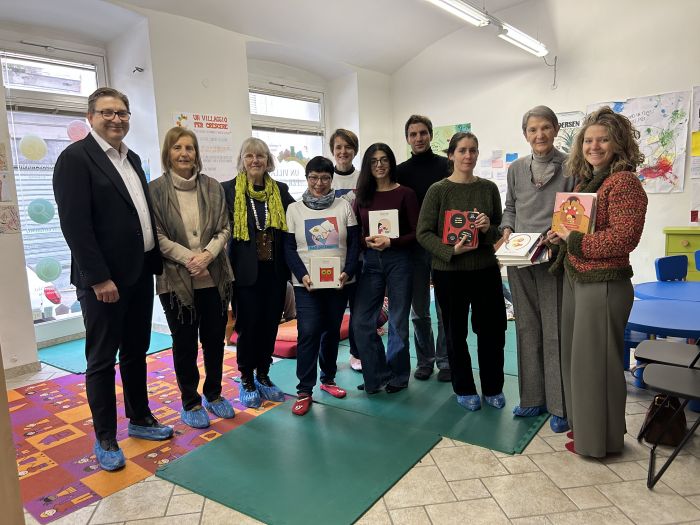 Libri in dono e letture bilingui per i più piccoli al Villaggio per Crescere 